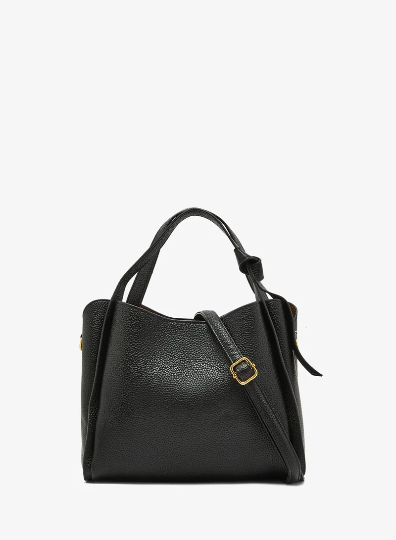 ELLA Bucket Bag With Top Handle And Strap
